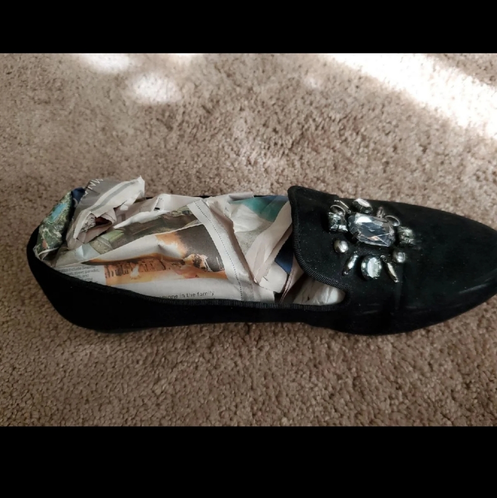 Simply Vera Vera Wang Bari Smoking Flats - Picture 6 of 12